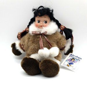 Alaskan Friends Princess Crusie Lines Native Style Doll Souvenier Hand Crafted